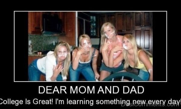 Dear Mom And Dad