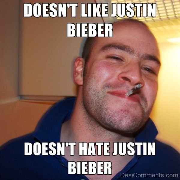 Doesnt Like Justin Bieber