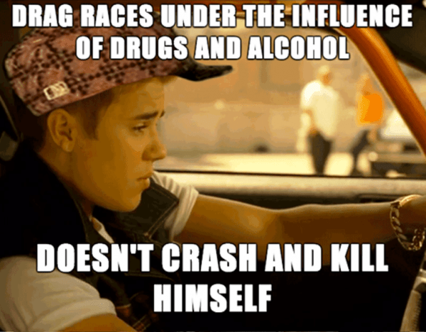 Drag Races Under The Influence