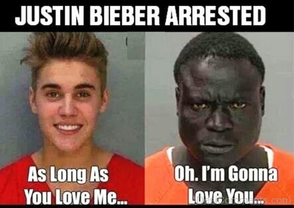 Justin Bieber Arrested