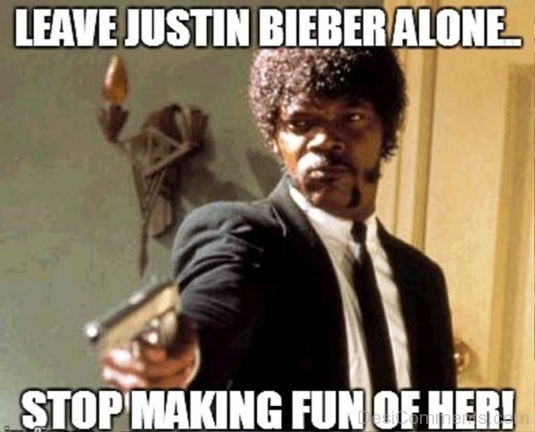 Leave Justin Bieber Alone