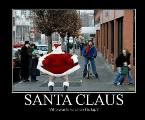 Santa Claus Who Wants To Sit