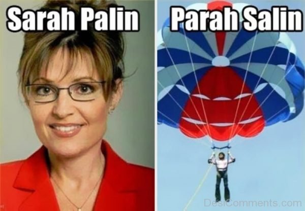 Sarah Palin Vs Parah Salin