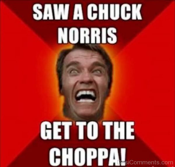 Saw A Chuck Norris