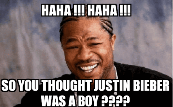 So You Thought Justin Bieber Was A Boy