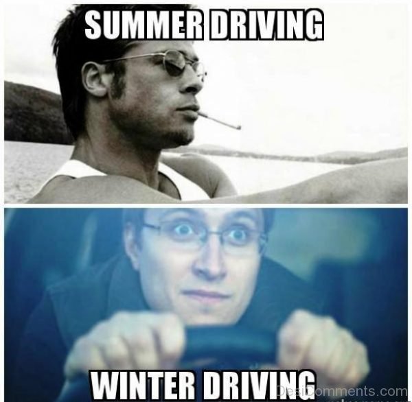 Summer Driving Vs Winter Driving