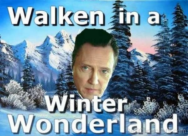 Walken In A Winter Wonderland