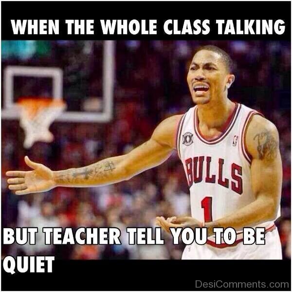 When The Whole Class Talking