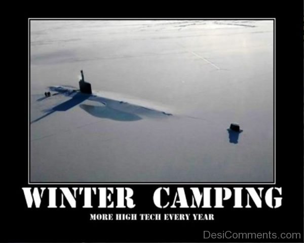 Winter Camping More High Tech Every Year