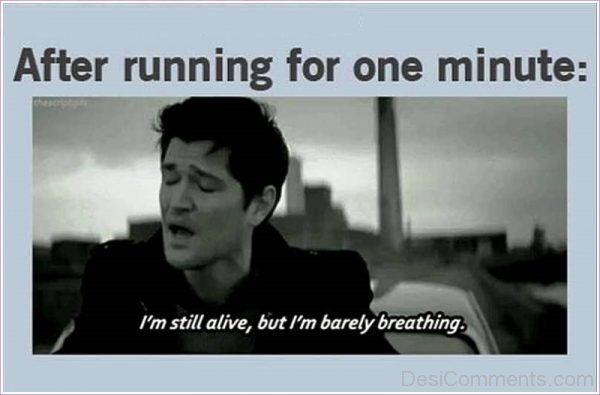 After Running For One Minute