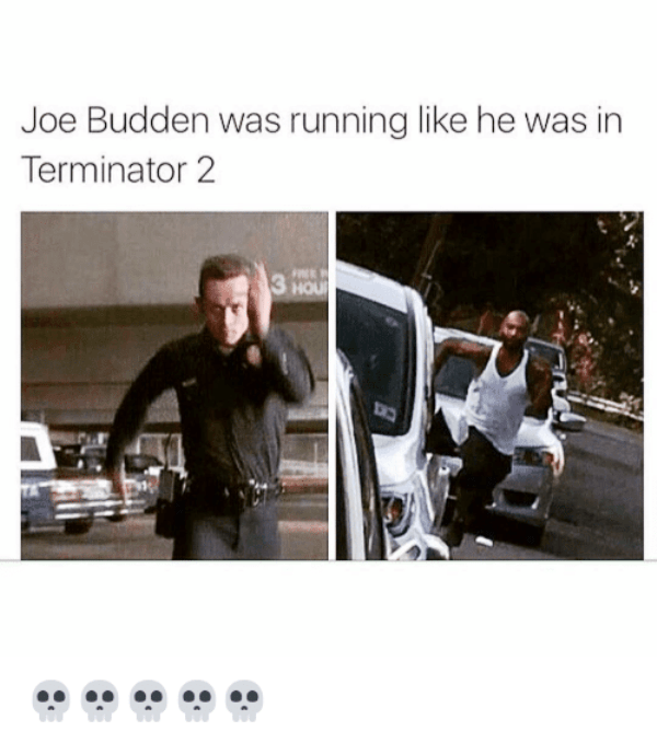 Joe Budden Was Running Like