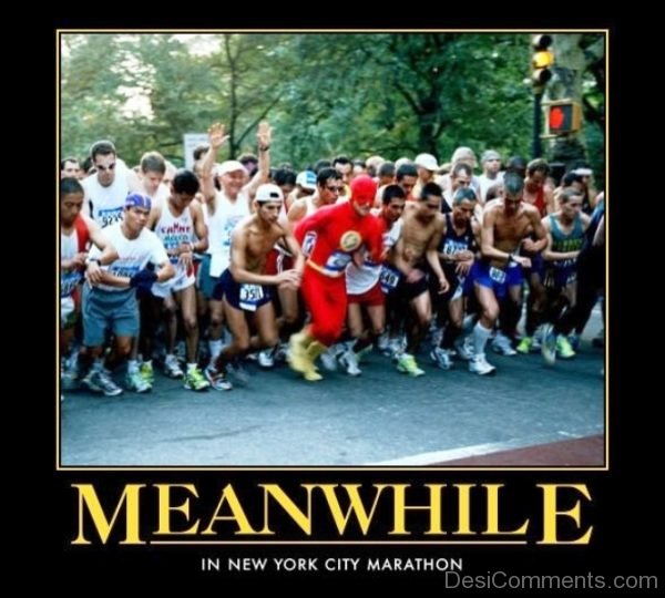 Meanwhile In New York City Marathon
