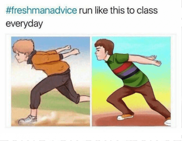 Run Like This To Class Everyday