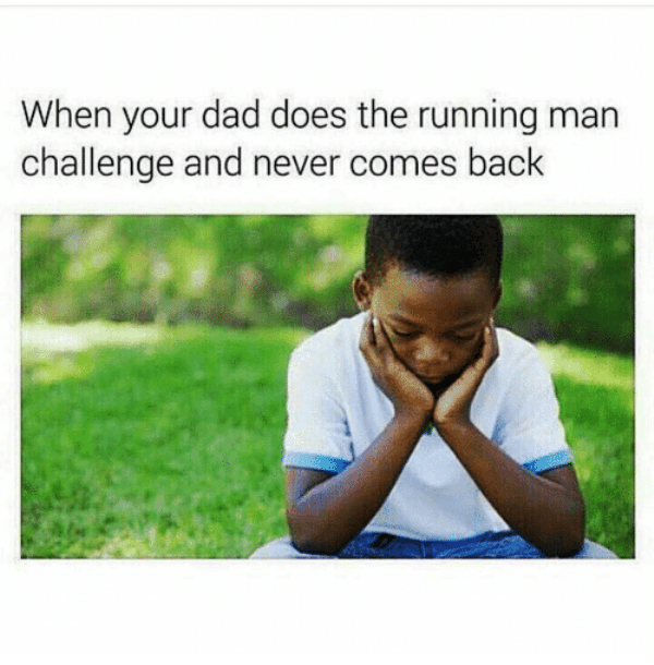 When Your Dad Does The Running Man