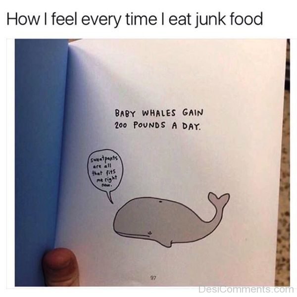 How I Feel Everytime I Eat Junk Food