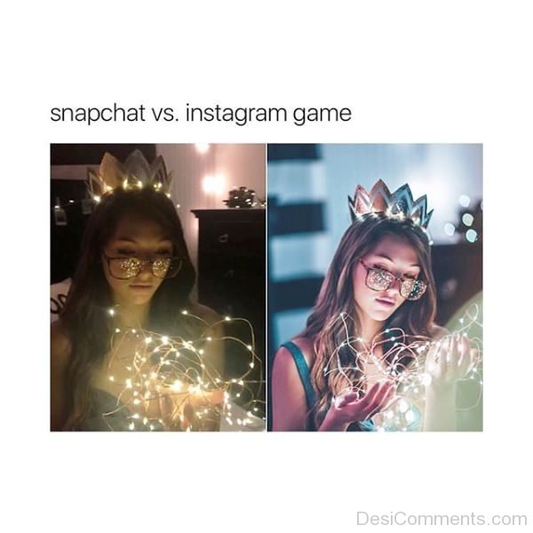 Snapchat Vs Instagram Game