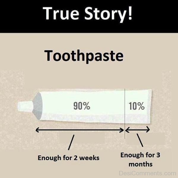 True Story Toothpaste
