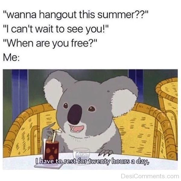 Wanna Hangout This Summer