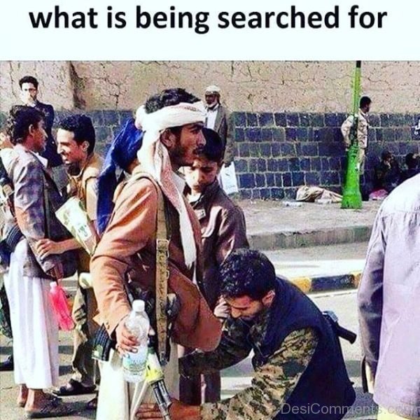 What Is Being Searched For