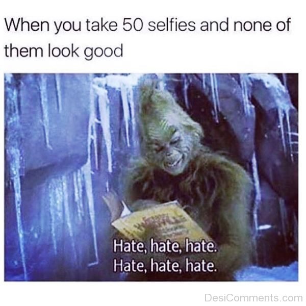When You Take 50 Selfies