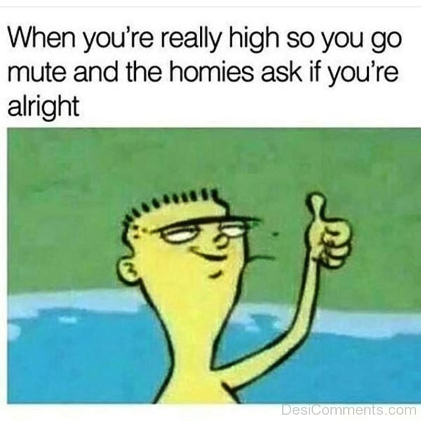 When You re Really High So You Go