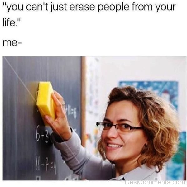 You Cant Just Erase People