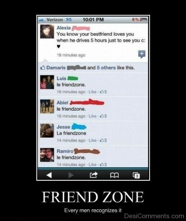 Friend Zone Every Men Recognizes It