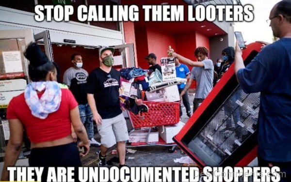 Stop Calling Them Looters