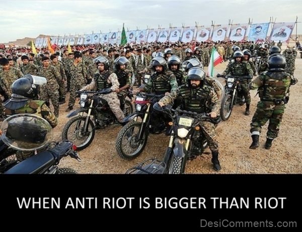 When Anti Riot Is Bigger