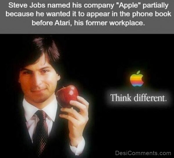 Steve Jobs Named His Company