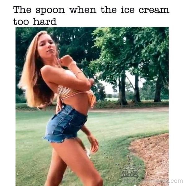The Spoon When The Ice Cream