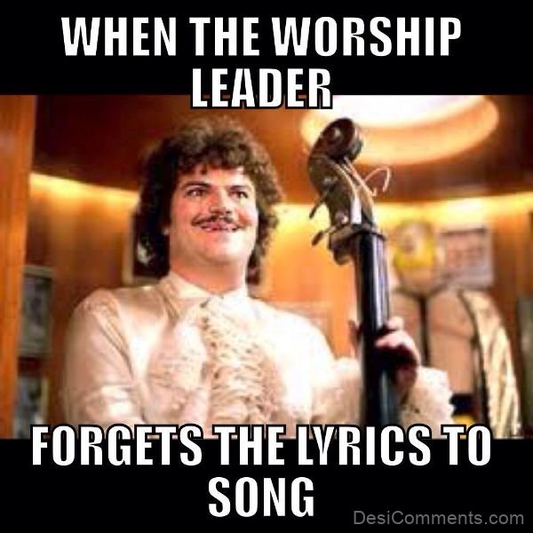 When The Worship Leader