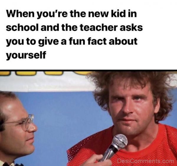 When You're The New Kid
