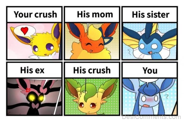 Your Crush Family Vs You