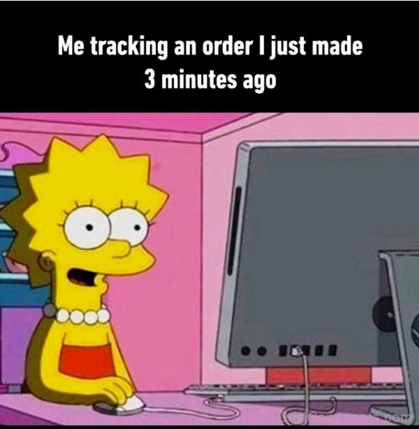 Me Tracking An Order