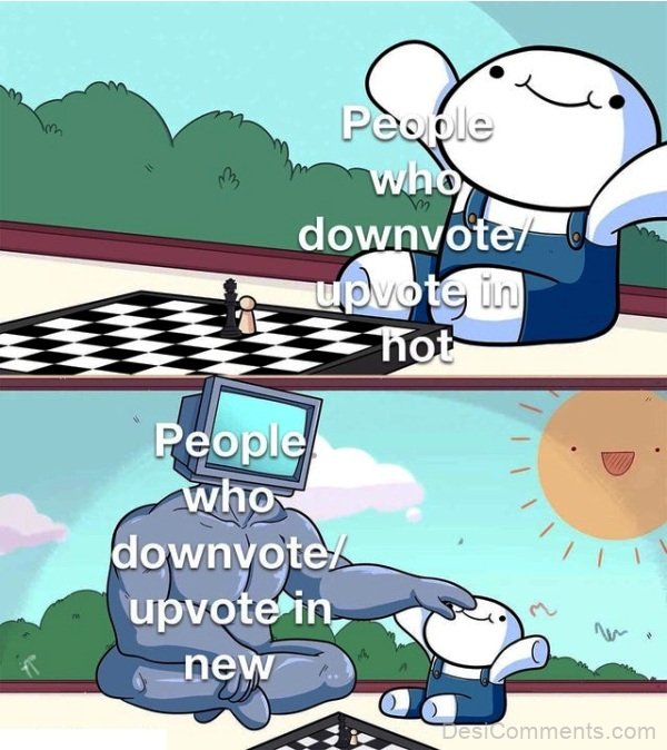 People Who Downvote