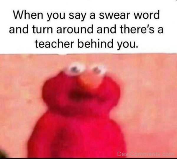 When You Say A Swear