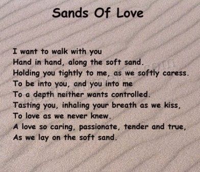 Sands Of Love Poem