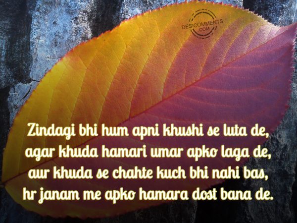 Zindagi Bhi Hum Apni