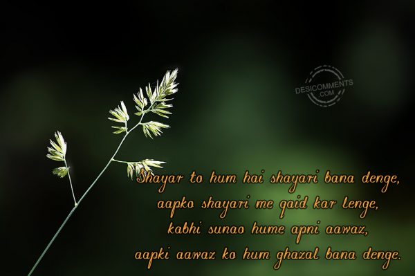 Shayar To Hum Hai