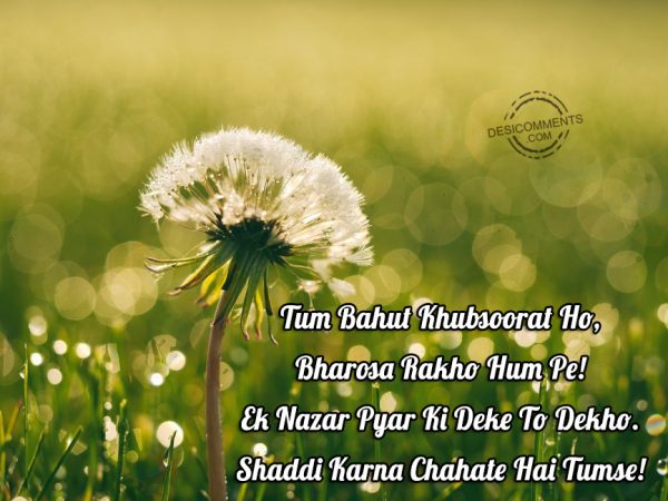 Tum Bahut Khubsoorat Ho