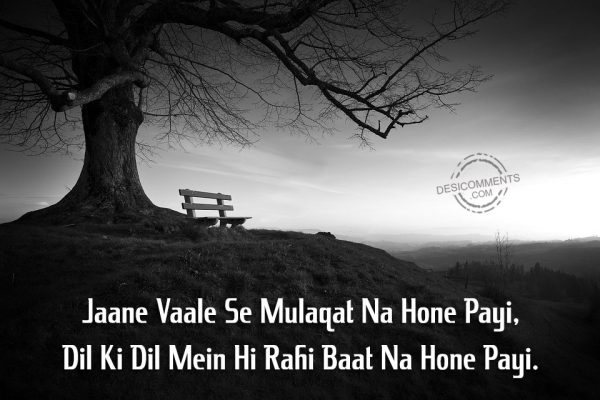 jaane-vaale-s-mulaqat-na-hone-payi