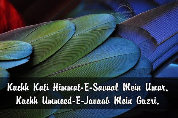 kuchh-kati-himmat-e-savaal