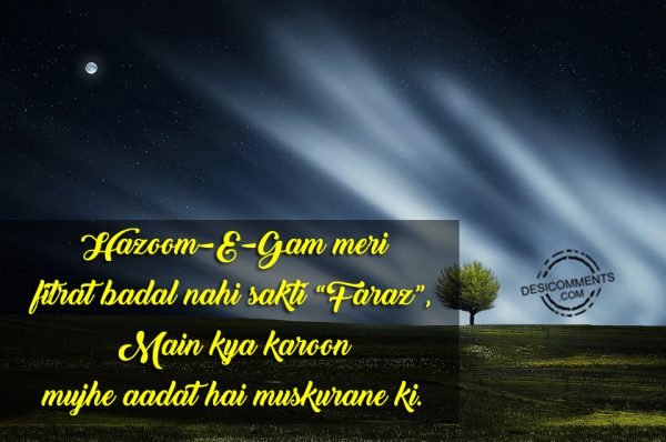 Hazoom-E-Gam Meri Fitrat