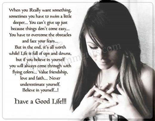 Have a good life