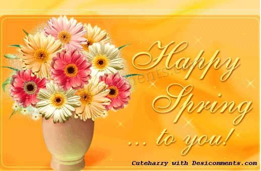 Happy spring to you