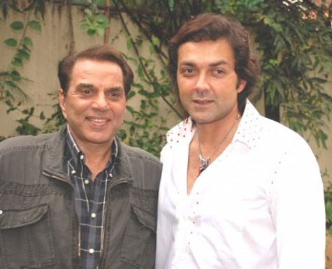 Dharmendra Deol With Sunny Deol