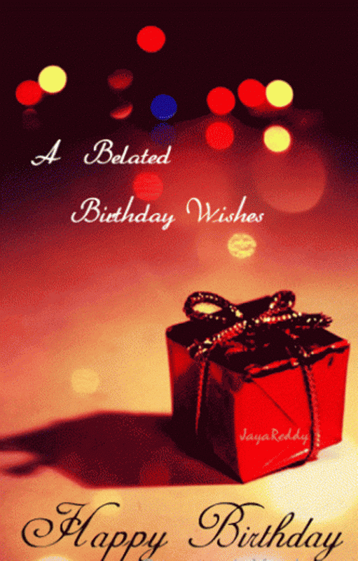 Happy Belated Birthday Wishes-DC09