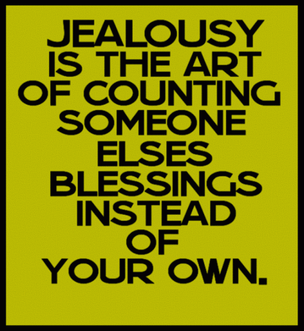 Jealousy Is The Art