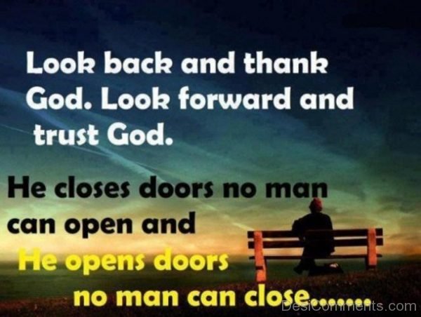 Look Back And Thank God
